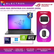 Asus ROG Zephyrus G16 GU605C-PQR045WP 16'' 2.5K 240Hz Gaming Laptop ( CU9-285H, 32GB, 1TB SSD, RTX50