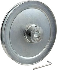 Saelno AB700-3/4 Single Groove Web Sheaves,v Belt Pulley 3/4" bore 7" OD,Motor Pulley Carbon Steel f