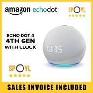 Amazon Echo Dot 4th Gen Smart Speaker with Clock and Alexa - Spoyl store