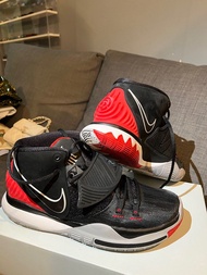 42size Nike Kyrie 6 黑紅配色籃球鞋 Kyrie Irving 6 Bred