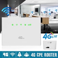 【Modified 】Unlocked 300Mbps Wifi Routers 4G LTE CPE Mobile Router with LAN Port Support SIM card Portable Wireless Router WiFi Router