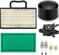 499486S Air Filter Tune up Maintenance Kit for Briggs and Stratton 698754 499486 18-26 HP Intek V-Tw