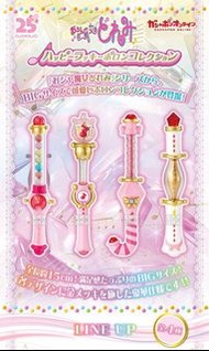 萬代扭蛋 小魔女DoReMi微縮魔法棒 全套