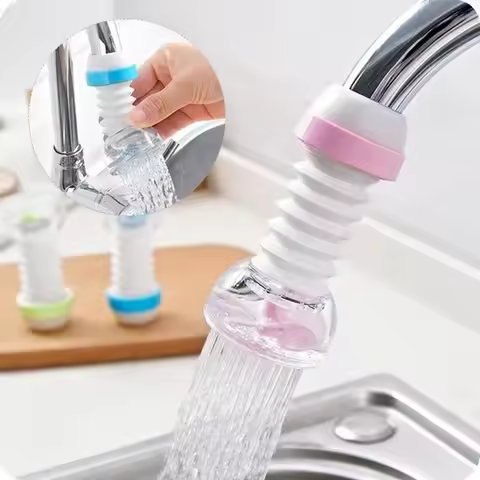 Kitchen Sink Faucet Extenders Tap Home Nozzle for Faucet Water Purifier Tap Sink Filter Saving Filte