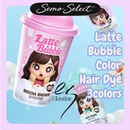 DAISO [Elastine] Latte Bubble Color Hair Dye 3color Mocha Brown/Ash Brown/Ash Khaki