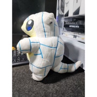 Pokemon Alolan Sandshrew plush, old pokemon sandshrew teddy bear, 2hand teddy bear, old teddy bear