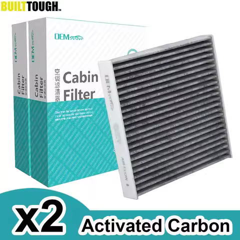 2x Car Pollen Cabin Air Conditioning Filter Activated Carbon 80292-TF0-G01 80291-TF0-E01 For Honda C