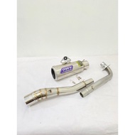 GP2 P20 TYPE SLINCERknalpot FULL SET TOP SIDE STANDARD NECK POSTEP VEGA R VEGA MOTORCYCLE JUPITER Z 