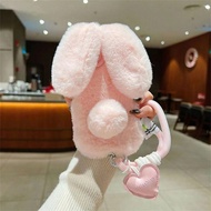 For Google Pixel 2 3 4 5 6 7 8 9 10 XL 2A 3A 4A 5A 6A 7A 8A 9A 10A 4G 5G 3D Long Ears Rabbit Plush F