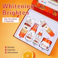 #BLUE_SPRINT Guanjing Vitamin C set 5in1  (Cream Day And Night)(Serum)(Toner)(Face Wash)(sunscreen L