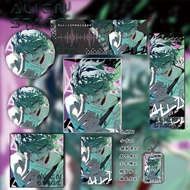 Till Alien Stage Alien Stage/ALNST Postcard Colored Paper Badge Double Flash Laser Ticket/aais