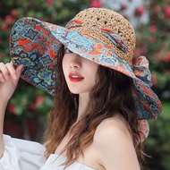 Hat Female Days Korean Version All-Match Anti-Ultraviolet Ray Big Brim Beach hat Sun Cool hat Sunsha