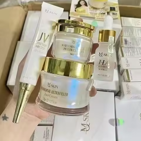 Kem Face Sâm Vàng Ban Ngày MQ SKiN 20g Phân hủy nám, tàn nhang, Nuôi dưỡng cấu trúc da, ngăn ngừa lã