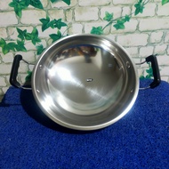 Thick Stainless Steel Frying Pan 28 (26.5 CM) Frying Pan/ Frying Pan
