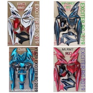 【Fast Shipping】COVERSET Y15ZR V1/V2 Exciter Rc 2019 Bodyset HLD (White Red/Red Black/Cyan/Grey Black