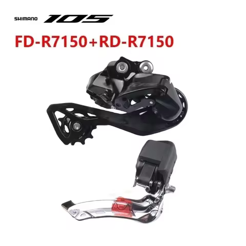 SHIMANO 105 R7100 Di2 Series R1750 Front Derailleur/Rear Derailleur 2x12s For Road Bike Braze On Ori