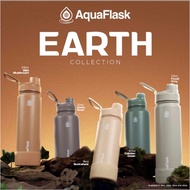 Aqua Flask Earth collection Wide mouth w/ flip cap Vacuum Insulated Stainless Steel Drinking Tumbler