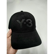 Y-3 LOGO CAP Y3 Embroidered Baseball Old Hat Black JP1143