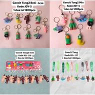 GANTUNGAN Wholesale Tung Sahur Keychains Tung Sahur Keychain