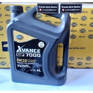 HELLA 0W/20 XVANCE GP7000 API SP FULLY SYNTHETIC OIL