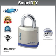 ST GUCHI SGPL-345/451 & PL-350/501 40MM/50MM SOLID BRASS PADLOCK