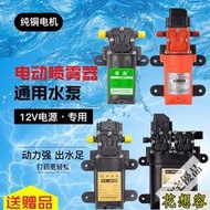 12伏電動噴霧器智能水泵農用電動打藥噴藥機大功率馬達自吸隔膜泵[泵]