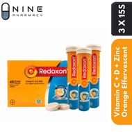 Redoxon Triple Action Vit C 1000mg +D3 45s