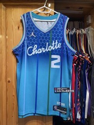 Lamelo Ball Charlotte Hotnets Nike Jersey Swingman 75 City Size XL 52 波衫 球衣