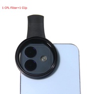 52mm CPL Phone Camera Lens Accessories Universal Lightweight Portable CPL Polarizing Filter Lens Cir