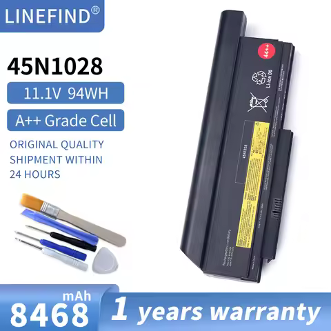 45N1028 94WH/63WH Laptop Battery For Lenovo Thinkpad X230 X230i X230S Series 45N1024 45N1029 45N1020