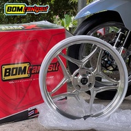 Bom Rangsit x mags only for motorcycle Parts CNC CLICK 125i/160 MIO 110/SPORTY/SOULTY Star 5-Spokes