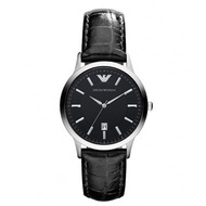 Authentic Original Emporio Armani Women's Classic Black Dial Leather Watch AR2412