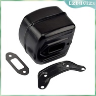 [lzdhuiz3] for for for Husqvarna Chainsaw Replacement Muffler For 365 371 372 372XP 385 390XP