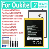 New S705 WP19 WP13 S6509 KC-N8000A WP15 WP5000 Battery For Oukitel K9 C32 S88 S89 S705 F150 RT3 B202