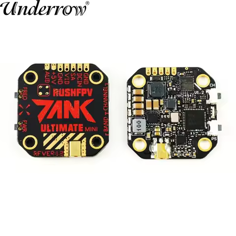 RUSH TANK Ultimate MINI V2 5.8GHz 48CH VTX RaceBand 0/25/200/500/1000mW Switchable 20x20 Stackable F