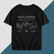 Clothing Physics, Chemistry, Mathematics Euler Fourier Formula Printed T Shirts Top Versatile Oversi