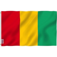 Anley 3x5 Feet Guinea Flag