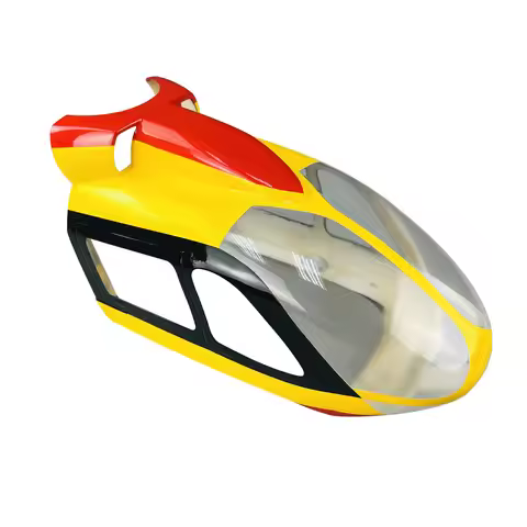 Roban 450 Size EC145 Helicopter Fuselage Spare Parts RC Heli Replacement Nose Cover/Tail Parts/Landi