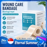【😀SG IN STCOK】Thickened edge hydrogel absorbent exudate dressing roll, skin friendly acne patch, wet