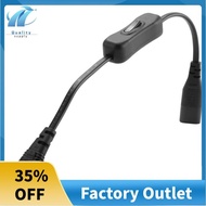 Power Extension Cord, Iec320 C7 to C8 Power Adapter Extension Cord with Switch Control with "8" Inte