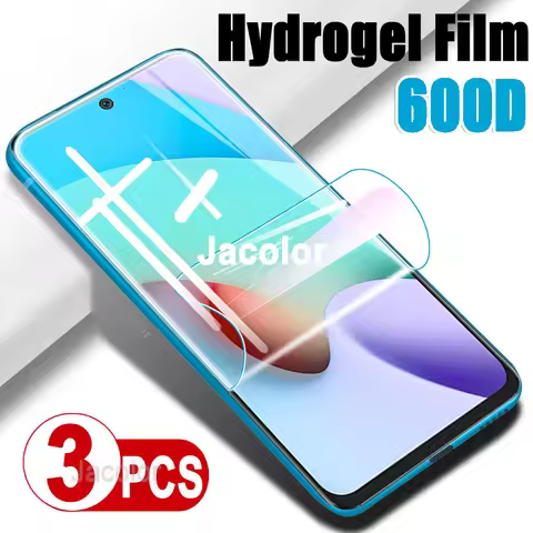 3PCS Soft Water Gel Hydrogel Film For Xiaomi Redmi 10 2022 Prime 10X Pro 5G 4G 9A 9i 9AT Redmy Radmi
