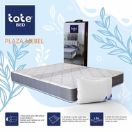 Matras Tote Bed Kasur Pocketed Spring In The BOX Uk. 100 - 200 (KHUSUS AREA MAKASSAR)