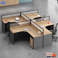 TNAQ ZX PC Drawers Desks Office With Partition/office Table/pc Table