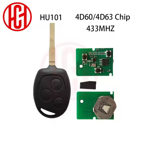 Remote Car Key 433MHz 80bits ID63 4D63 4D60 Chip For Ford Mondeo Focus 2 Fiesta Fusion Transit KA Ga