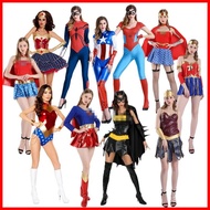 Wonder Woman Kostum Kostum Halloween Cosplay Superhero Parti Kostum Fotografi Kostum Spider-Man