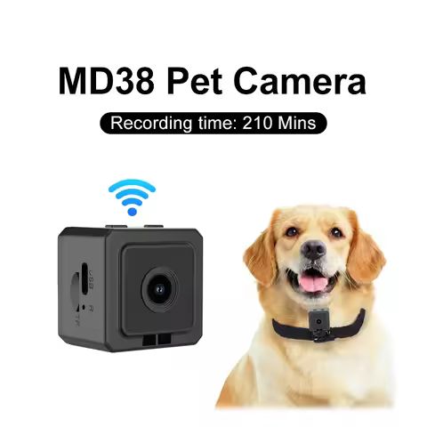 Camera Magnetic Pet Pet Camera Magnetic Pocket Camera Sports DV Intelligent Wearable Camera Dog Walk