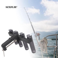 [Szxflie1] Fishing Rod Holder Portable Fishing Rod Bracket 4 Fishing Pole Holder Fishing