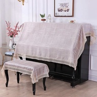 Piano Cover Piano Cover Towel Half Cover Universal Vertical Anti-dust Cover Modern Simple Nordic Fabric Full Cover Piano Cover