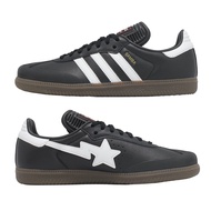 Adidas adidas Casual Shoes Samba Bape Men's Shoes Women's Shoes Black White BAPE Joint Style German 