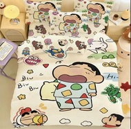 蠟筆小新床單三件套(被套+床單+枕頭套) 單人 床 299 雙人床 369